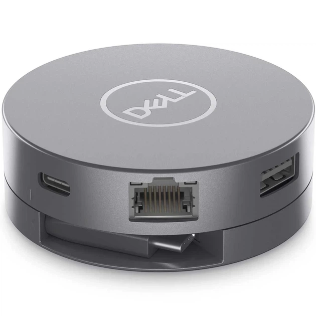Порт-реплікатор DELL DA305 6-in-1 USB-C Multiport Adapter (470-AFKL) - Фото 3 Порт-реплікатор DELL DA305 6-in-1 USB-C Multiport Adapter (470-AFKL) - изображение 3