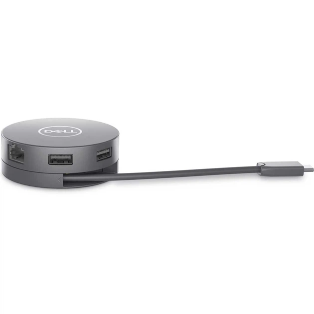 Порт-реплікатор DELL DA305 6-in-1 USB-C Multiport Adapter (470-AFKL) - Фото 5 Порт-реплікатор DELL DA305 6-in-1 USB-C Multiport Adapter (470-AFKL) - изображение 5