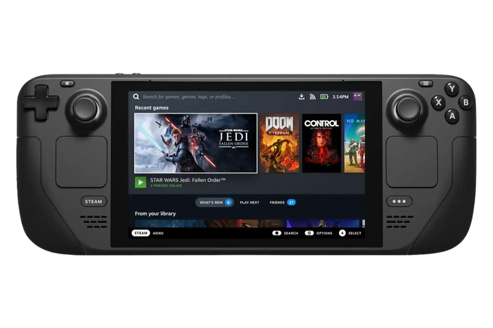 Ігрова консоль Valve Steam Deck 256GB Black Б/В - Фото 1 Ігрова консоль Valve Steam Deck 256GB Black Б/В - зображення 1