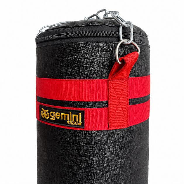 Мешок боксерский Gemini Sport классический кожза 110cм с цепью GBK2-110 - изображение 3