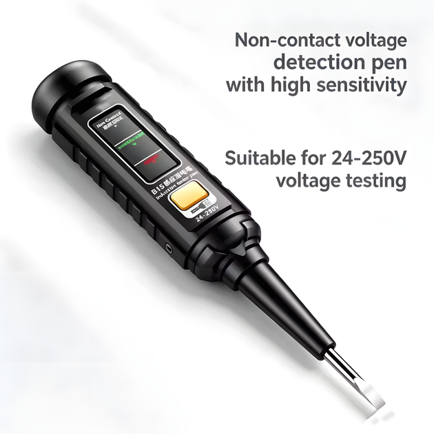 Индикаторная отвертка ANENG B15 бесконтактный тестер напряжения AC/DC 24-250V - изображение 4