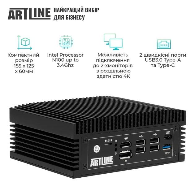 Неттоп ARTLINE Business B14 (B14v25) - изображение 3