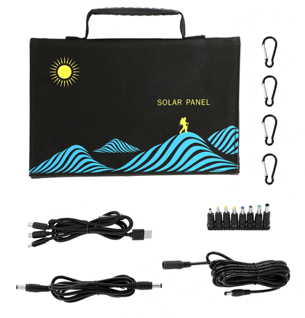Складная солнечная панель PowerMe PRO Solar Charger 50W - изображение 6