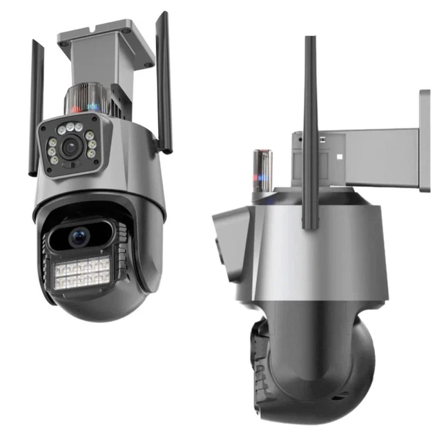 Вулична WiFi камера відеоспостереження P11-6MP з 2 об'єктивами, PTZ, AI та кольоровим нічним баченням - зображення 9