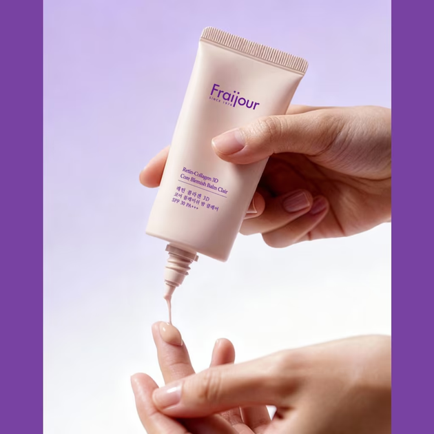 ВВ-крем для обличчя з колагеном і ретиналем Fraijour Retin-Collagen 3D Core Blemish Balm SPF 30 PA+++ 50 мл - зображення 6