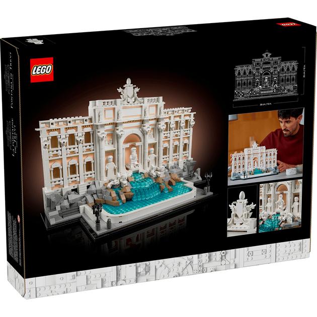 Конструктор LEGO Architecture Фонтан Треві 1880 деталей (21062) - зображення 2