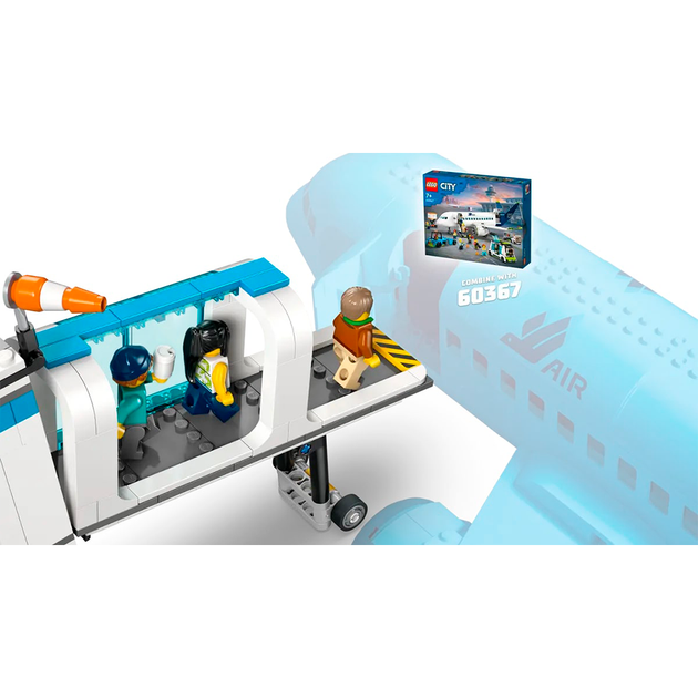 Конструктор LEGO City Літак швидкої медичної допомоги 403 деталі (60465) - зображення 5