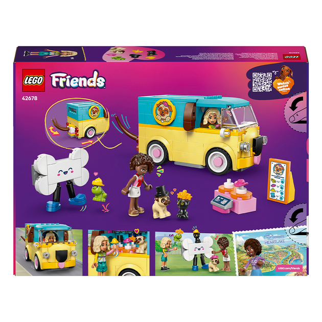 Конструктор LEGO Friends Фургон з аксесуарами для улюбленців 237 деталей (42678) - зображення 2
