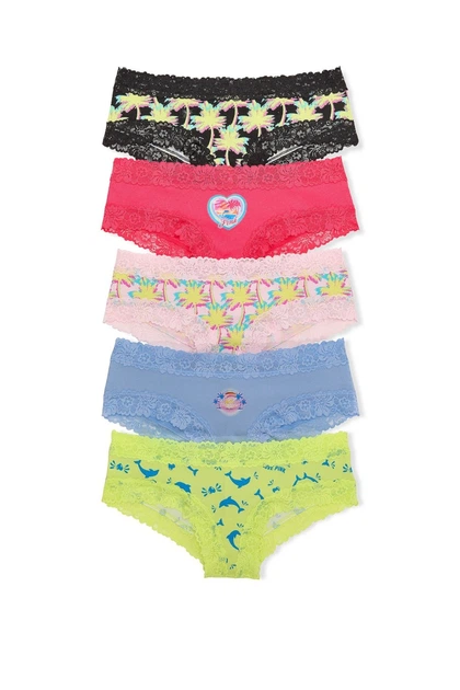 Трусики слип Victoria's Secret 1(XS) Микс (155501) - Фото 1 Трусики слип Victoria's Secret 1(XS) Микс (155501) - изображение 1