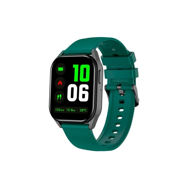 Смарт-часы Canyon Chatter SW-58 BT-CALL Black Green (CNS-SW58BG) - Фото 1 Смарт-часы Canyon Chatter SW-58 BT-CALL Black Green (CNS-SW58BG) - изображение 1