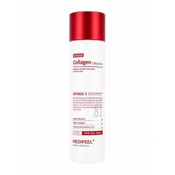Омолаживающий тоник для лица MEDI-PEEL Retinol Collagen Lifting Toner с ретинолом и коллагеном 150 мл - Фото 2 Омолаживающий тоник для лица MEDI-PEEL Retinol Collagen Lifting Toner с ретинолом и коллагеном 150 мл - изображение 2