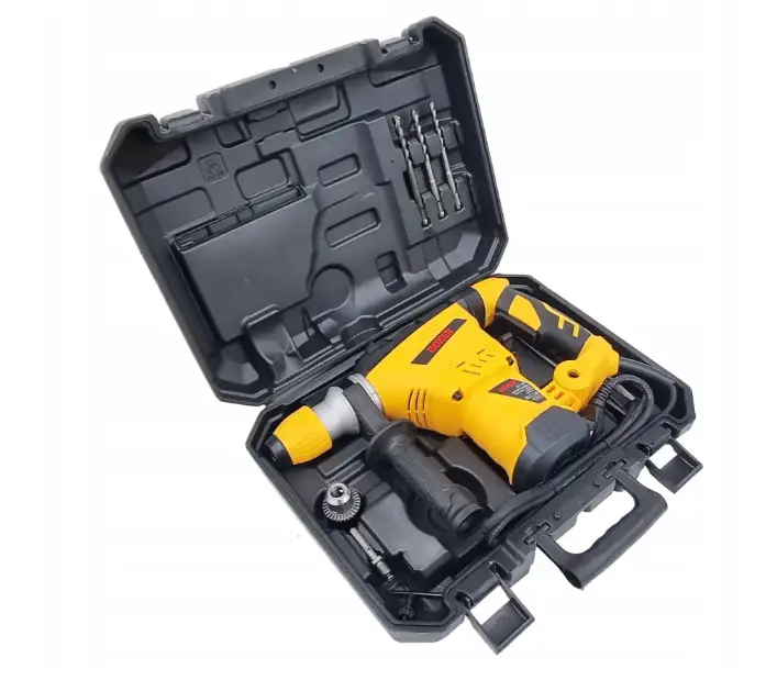 Мережевий перфоратор BOXER BX-164 3350 Вт 6 Дж перфоратор SDS-Plus з 4 режимами для свердління бетону та довбання - зображення 6