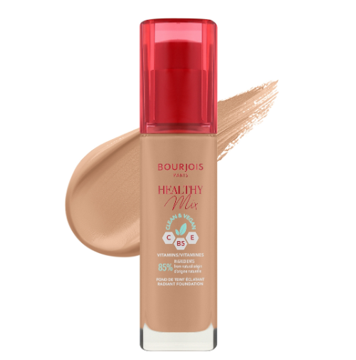 Тональная основа для лица Bourjois Healthy Mix Clean & Vegan 55N - Deep Beige, 30 мл - Фото 1 Тональная основа для лица Bourjois Healthy Mix Clean & Vegan 55N - Deep Beige, 30 мл - изображение 1