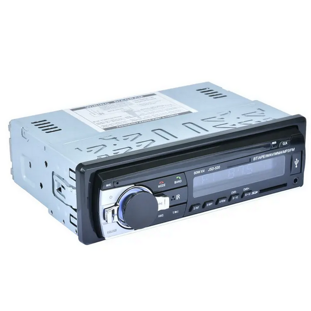 Автомагнитола в машину с LED подсветкой 1DIN, MP3-SA-520 ISO - изображение 3