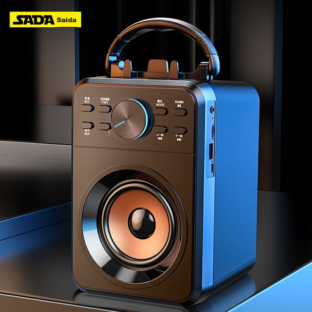 Колонка Saida SADA Bluetooth беспроводная уличная громкая, портативная, модель X1 - изображение 2