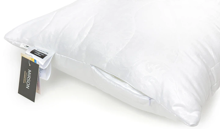 Подушка антиалергенная EcoSilk №1801 Eco Fusion(середня) 50*70 - зображення 4