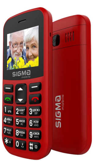 Мобільний телефон Sigma Comfort 50 EASY TYPE-C red - изображение 2