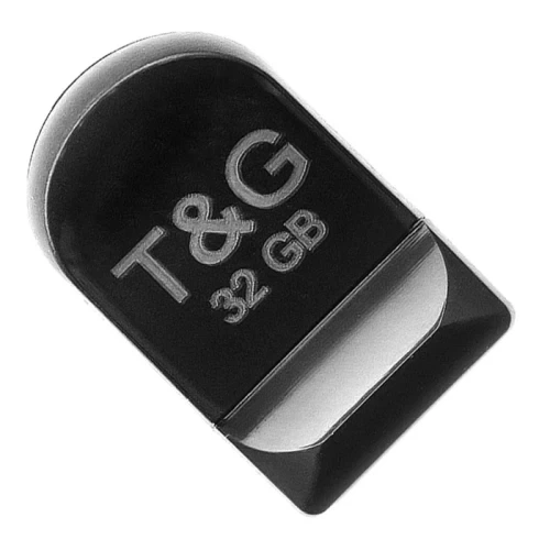 Флеш накопичувач USB 32Gb T&G Shorty TG010, Black, USB 2.0 (TG010-32GB) - Фото 1 Флеш накопичувач USB 32Gb T&G Shorty TG010, Black, USB 2.0 (TG010-32GB) - изображение 1