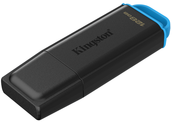 Flash Drive Kingston DT Exodia 128GB USB 3.2 Black/Blue - Фото 1 Flash Drive Kingston DT Exodia 128GB USB 3.2 Black/Blue - изображение 1