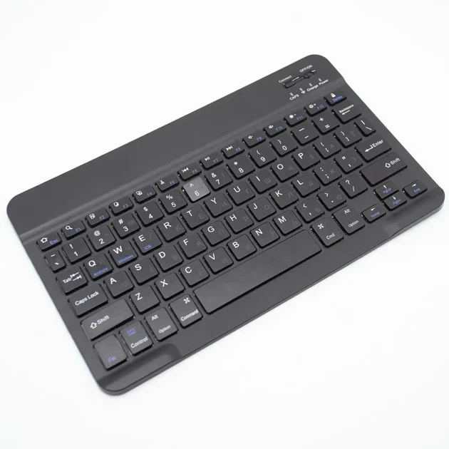 Комплект беспроводной клавиатура и мышь D 5370 с Bluetooth для планшета и ПК 250х150х4 мм Черный - изображение 3