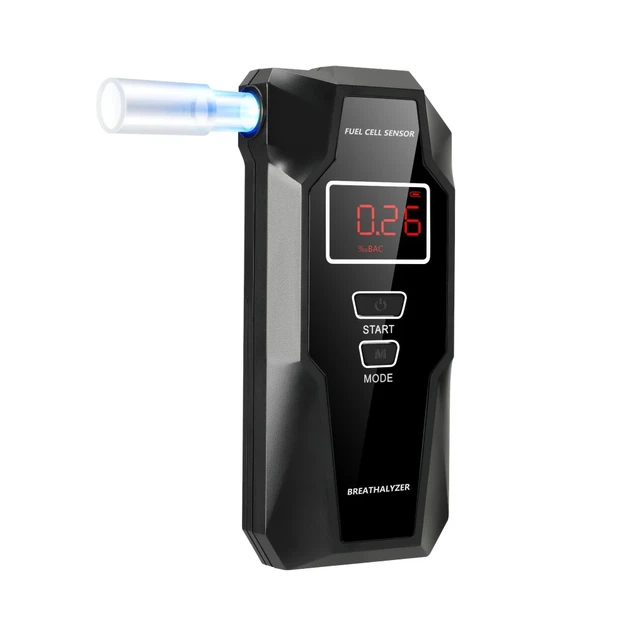 Алкотестер BACscan AlcoAlert Handy Plus с электрохимическим сенсором и LCD-дисплеем Черный (AlcoAlert Handy) - изображение 3