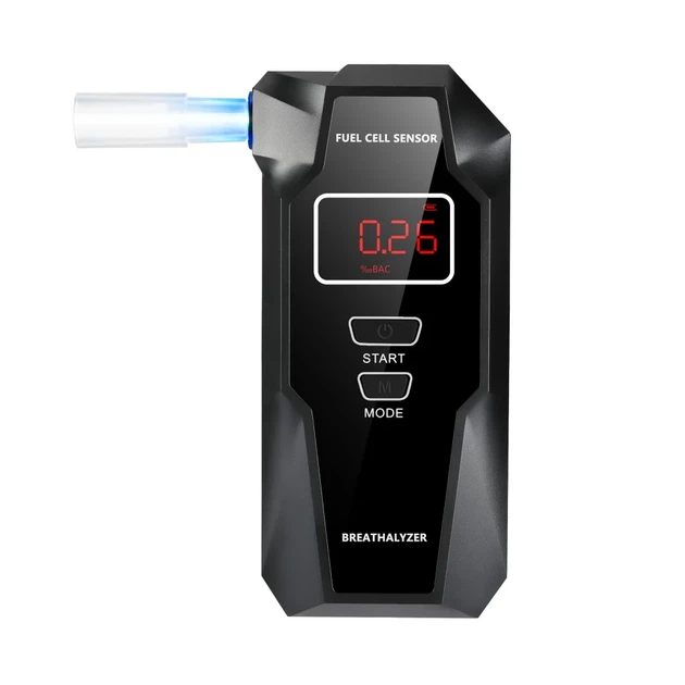 Алкотестер BACscan AlcoAlert Handy Plus с электрохимическим сенсором и LCD-дисплеем Черный (AlcoAlert Handy) - изображение 5