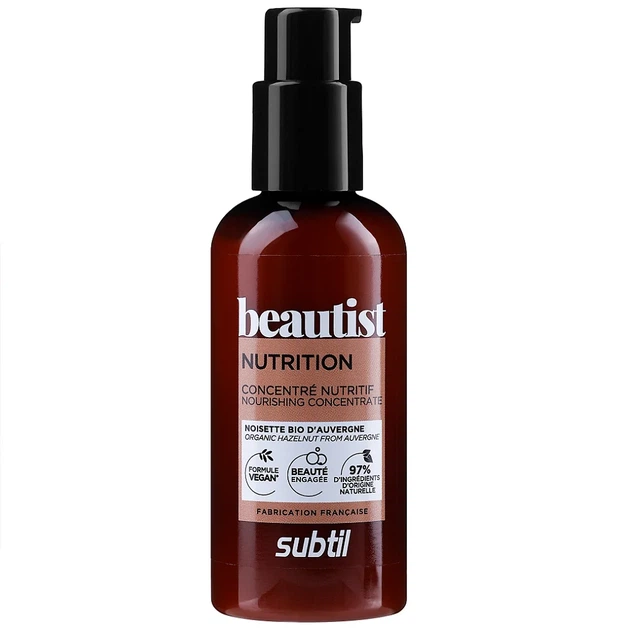Концентрат для волосся SUBTIL Beautist NUTRITION Nourishing Concentrate 100 мл для сухого та дуже сухого волосся - Фото 1 Концентрат для волосся SUBTIL Beautist NUTRITION Nourishing Concentrate 100 мл для сухого та дуже сухого волосся - изображение 1