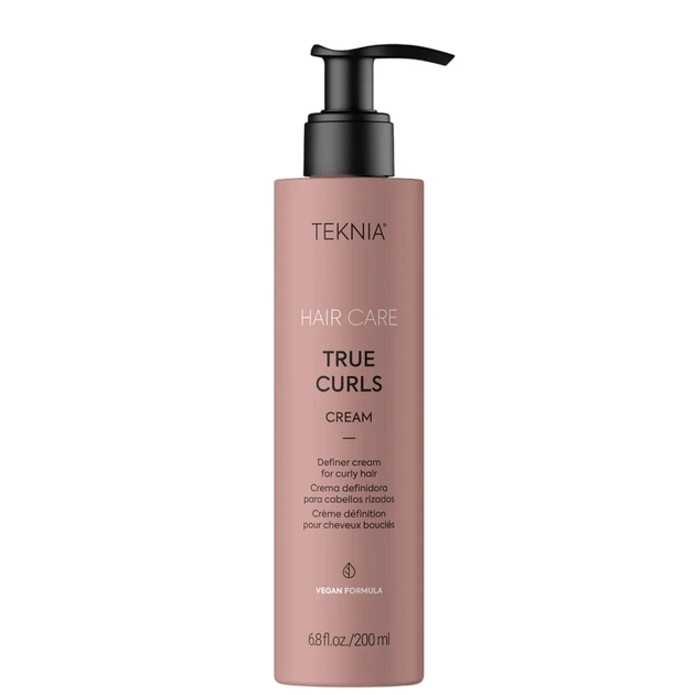 Крем незмивний для кучерявого волосся LAKME TEKNIA Hair Care TRUE CURLS Cream 45162 для формування локонів з термозахистом 200 мл - Фото 1 Крем незмивний для кучерявого волосся LAKME TEKNIA Hair Care TRUE CURLS Cream 45162 для формування локонів з термозахистом 200 мл - изображение 1