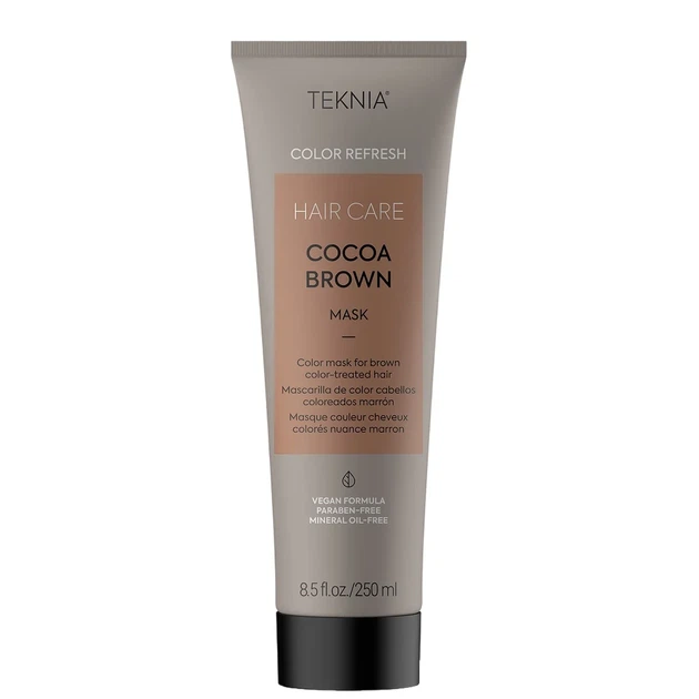 Маска LAKME TEKNIA Hair Care COCOA BROWN MASK Color Refresh 44222 для оновлення кольору коричневих відтінків волосся 250 мл - Фото 1 Маска LAKME TEKNIA Hair Care COCOA BROWN MASK Color Refresh 44222 для оновлення кольору коричневих відтінків волосся 250 мл - изображение 1