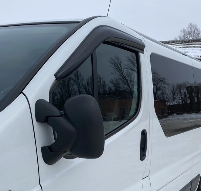 Вітровики на вікна (2 шт., EuroCap) для Opel Vivaro 2001-2015 рр. - зображення 4