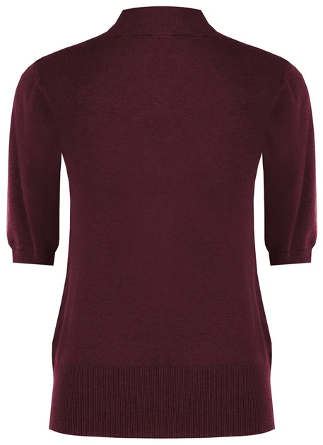 Джемпер RINASCIMENTO 12366-1 L/XL Бордовый - изображение 3