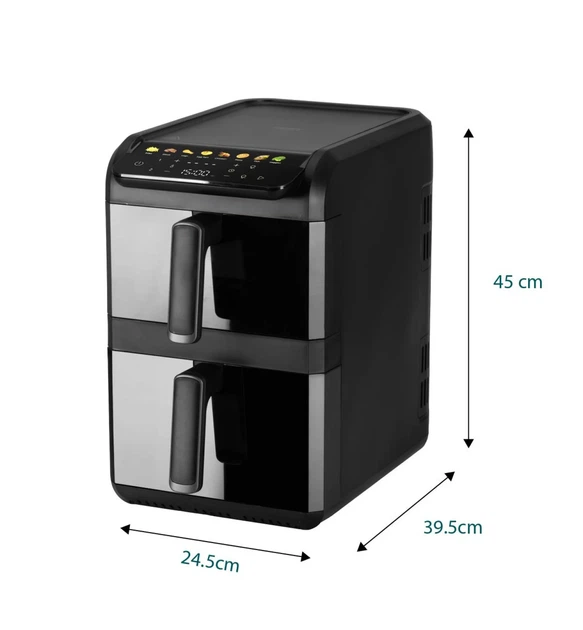Аерофритюрниця на два кошики Adler AD 6325 10л (4л i 6л) 2700Вт - изображение 13