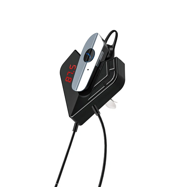 FM-модулятор з Bluetooth та USB, V11 BT + Гарнітура - зображення 4