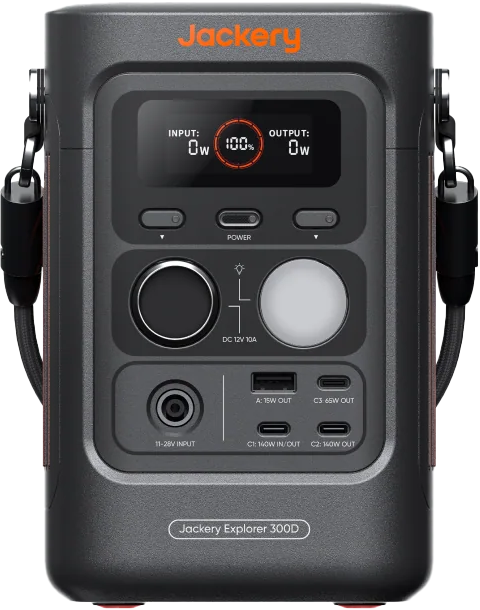 Зарядная станция Jackery Explorer 300D / 300 Вт / 288 Вт⋅ч / LiFePO4 (21-0001-000356) - Фото 1 Зарядная станция Jackery Explorer 300D / 300 Вт / 288 Вт⋅ч / LiFePO4 (21-0001-000356) - изображение 1