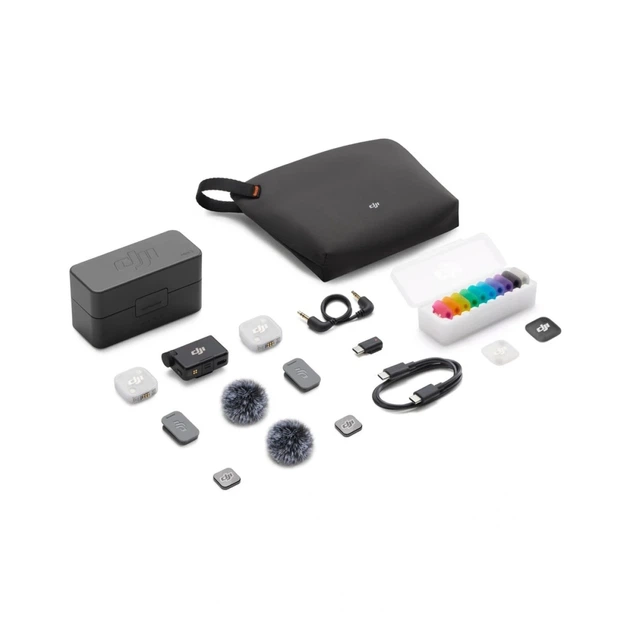 Беспроводной микрофон DJI Mic Mini 2 (2 TX + 1 RX + Charging Case) с кейсом для зарядки - изображение 8