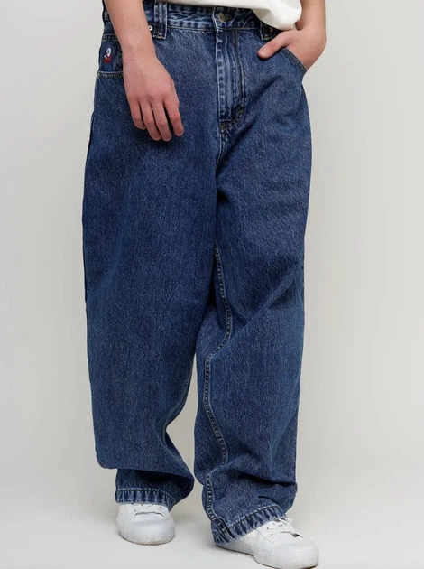 Джинси Polar Big Boy темно-синього кольору (2XL). - Фото 7 Джинси Polar Big Boy темно-синього кольору (2XL). - зображення 7