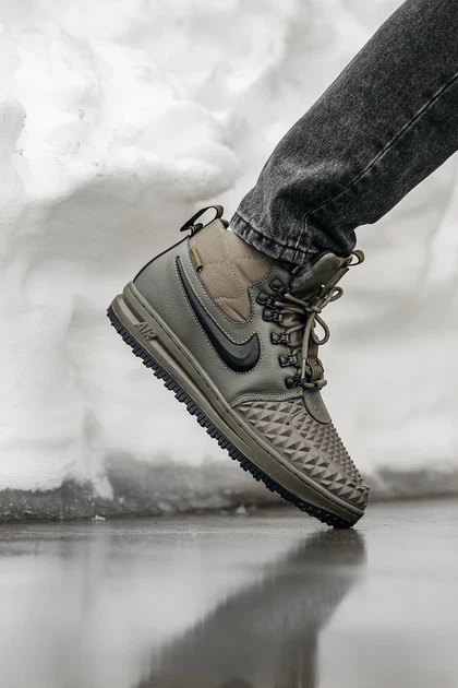 Кроссовки зимние мужские Ni Lunar 1 Duckboot 17 Green мех / Най Лунар Дакбут зеленые с мехом 44 - Фото 5 Кроссовки зимние мужские Ni Lunar 1 Duckboot 17 Green мех / Най Лунар Дакбут зеленые с мехом 44 - изображение 5