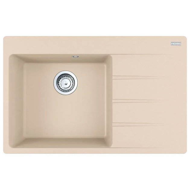 Мийка кухонна з крилом Franke Centro CNG 611-78 TL прямокутна фраграніт 780 x 500 мм Beige (114.0630.475) - Фото 2 Мийка кухонна з крилом Franke Centro CNG 611-78 TL прямокутна фраграніт 780 x 500 мм Beige (114.0630.475) - зображення 2