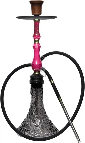 Кальян Sunpipe Odin Potal Pink - Craft Crystal Black - Фото 1 Кальян Sunpipe Odin Potal Pink - Craft Crystal Black - изображение 1