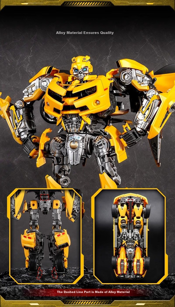 Робот-трансформер Kakaya Optimus Prime іграшковий 5" зі сплаву, подарунковий - зображення 9