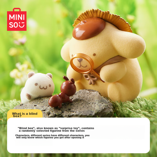 Детская фигурка MINISO Pudongou из серии «Четыре времени года», в закрытой коробке, украшение для рабочего стола, детская игрушка, подарок на день рождения для мальчиков и девочек, в закрытой коробке. - изображение 6