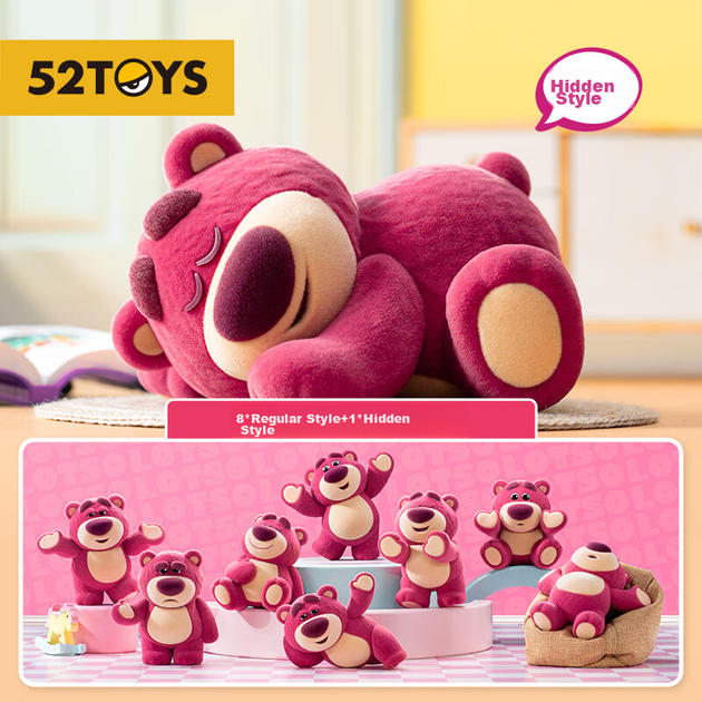 Фігурка 52TOYS Toy Story «полуничний ведмедик IT'S ME» у сліпій коробці, декоративна - зображення 5