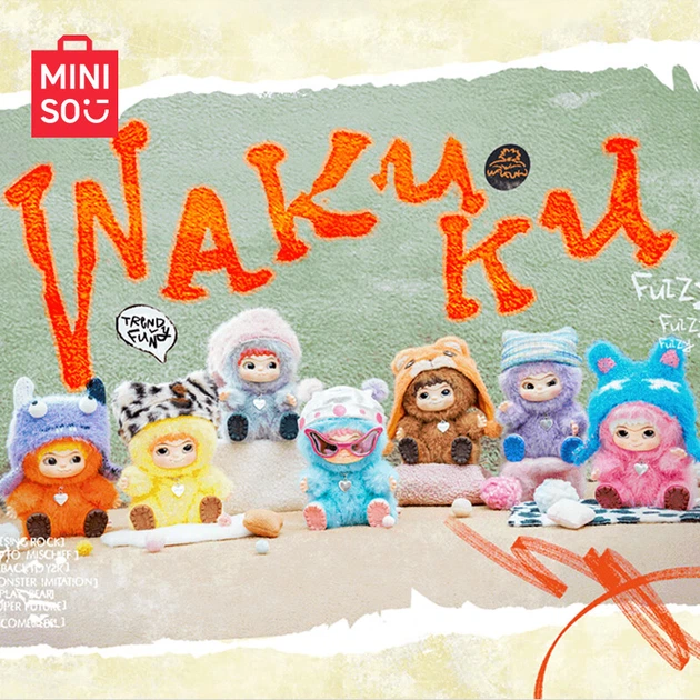 Плюшевая фигурка MINISO Wakuku, в закрытой коробке - Фото 2 Плюшевая фигурка MINISO Wakuku, в закрытой коробке - изображение 2