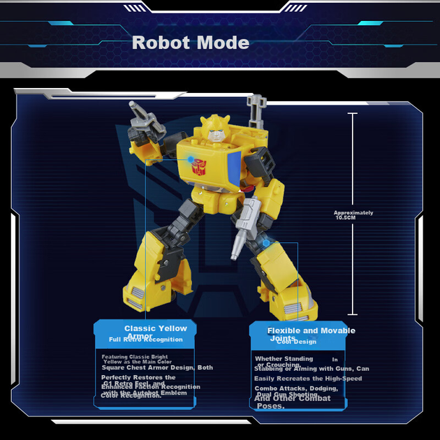 Фигурка-трансформер «Бамблби» G1925, серия Studio Deluxe, для мальчиков - изображение 6