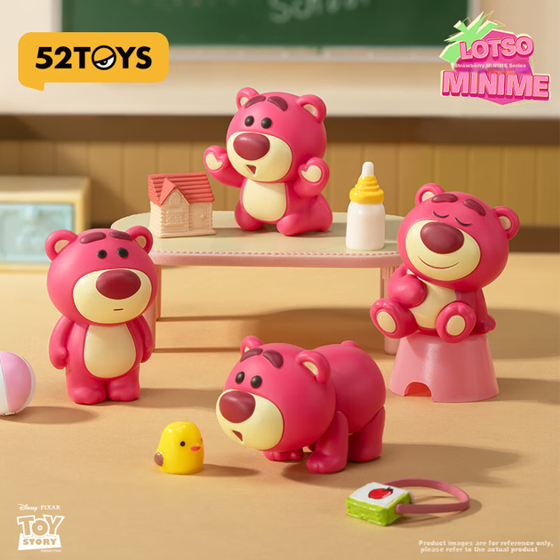 Фігурки 52TOYS «полуничний ведмедик» міні-серія набір 20 шт, у сліпій коробці, подарункові - зображення 3