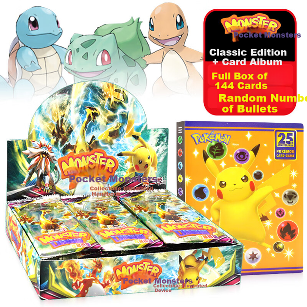 Карточка коллекционная Pokemon Пикачу классическая - Фото 4 Карточка коллекционная Pokemon Пикачу классическая - изображение 4