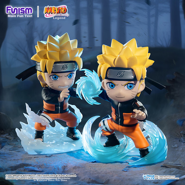 Набор фигурок Funism Naruto Shippuden Ultimate Battle в закрытой коробке — подарок ко Дню женщин: Наруто и Саске. - изображение 3