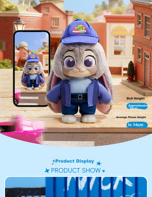 Фигурка MINISO Disney Zootopia в закрытой коробке, коллекционная, 1 шт - изображение 5