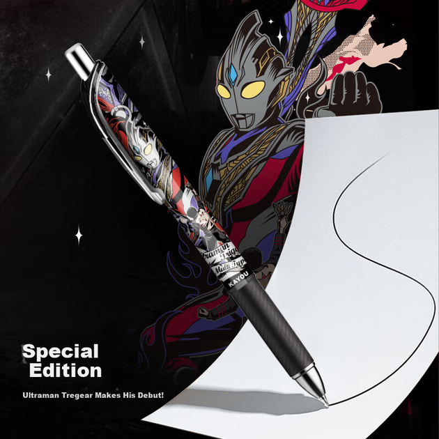 Ручка гелевая Kayou Ultraman в закрытой коробке, светящаяся версия, 16-е издание - изображение 6
