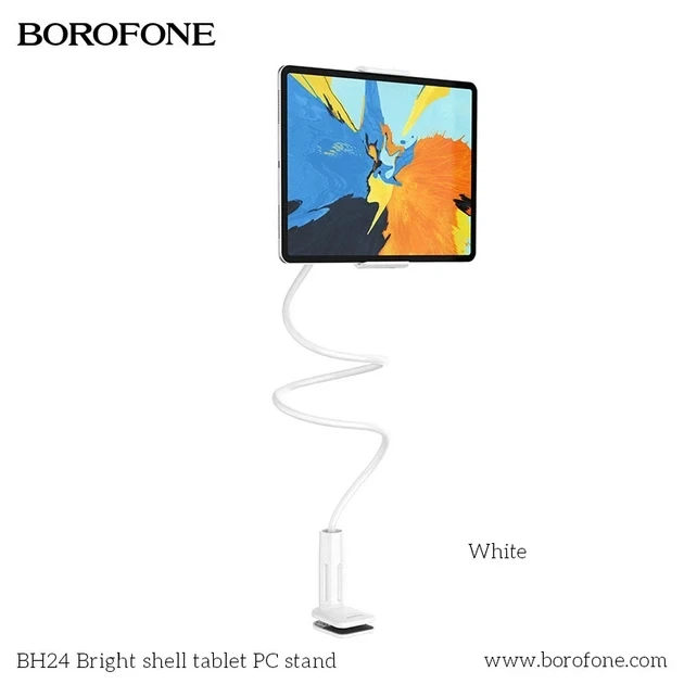 Тримач для телефона BOROFONE BH24 Bright shell holder, for 4-10.6 inch mobile phones and tablet PC - Фото 4 Тримач для телефона BOROFONE BH24 Bright shell holder, for 4-10.6 inch mobile phones and tablet PC - зображення 4